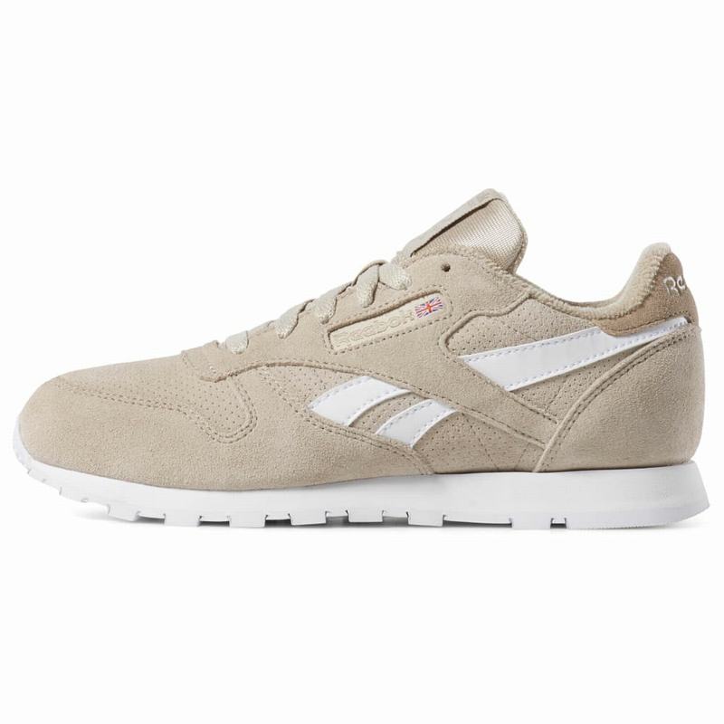 Reebok Classic Leather Tenisky Chlapcenske - Béžové OK2602SK